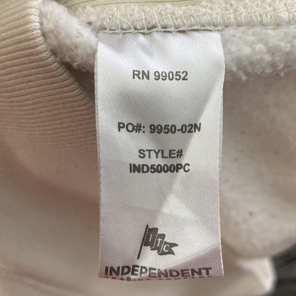 INDEPENDENT TRADING CO. HEAVYWEIGHT HOODED PULLOVER SWEATSHIRT - Picture 5 of 7